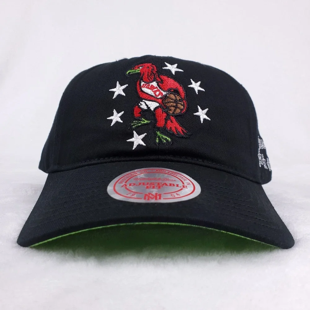 Future Atlanta Hawks‎ Mitchell & Ness NBA Dad Hat Cap BR Remix Black NWT